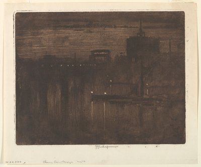Nebbia del Tamigi da Joseph Pennell