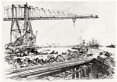 Mount Hope, tavola II da Il Canale di Panama di Joseph Pennell, 1912 da Joseph Pennell