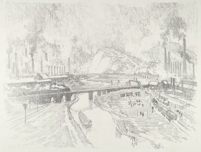 Città delle munizioni da Joseph Pennell