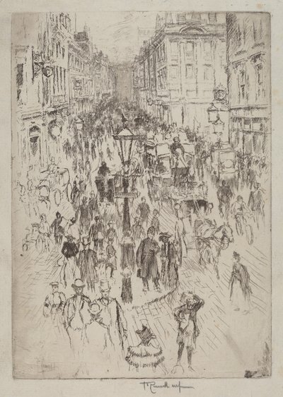 New Oxford Street, Londra da Joseph Pennell