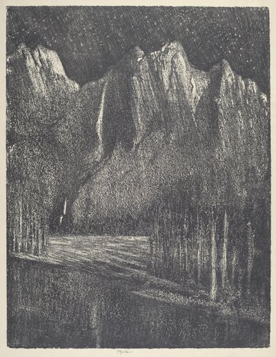 Notte nello Yosemite da Joseph Pennell