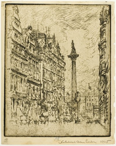 Northumberland Avenue da Joseph Pennell
