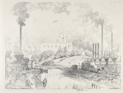 Pace e guerra, 1916 da Joseph Pennell
