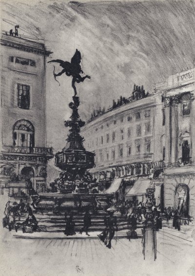 Piccadilly Circus da Joseph Pennell