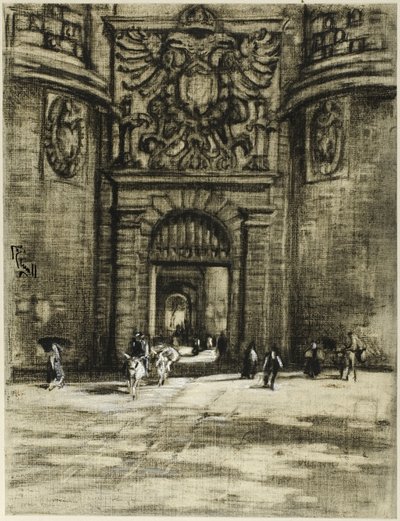 Porta Viragia, Toledo da Joseph Pennell