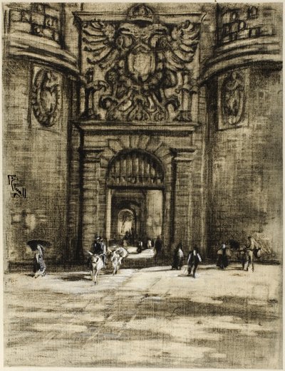 Porta Viragia, Toledo da Joseph Pennell