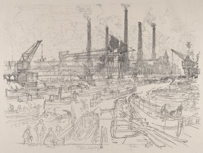 Centrale Elettrica, Berlino da Joseph Pennell