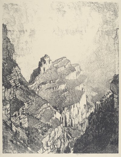 Strada per la Città Bianca, No.II da Joseph Pennell