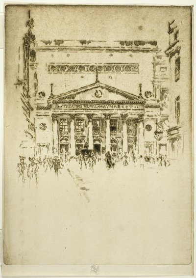 Teatro Royal Haymarket da Joseph Pennell