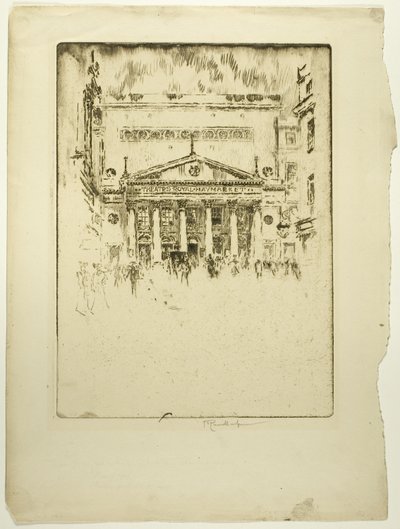 Teatro Royal Haymarket da Joseph Pennell