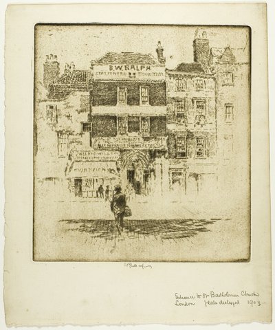 Porta di San Bartolomeo da Joseph Pennell