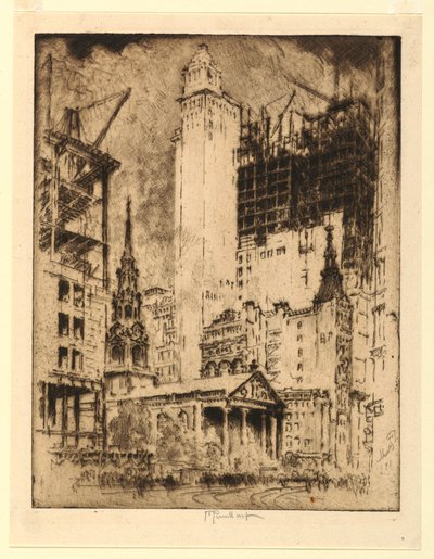 San Paolo, New York da Joseph Pennell