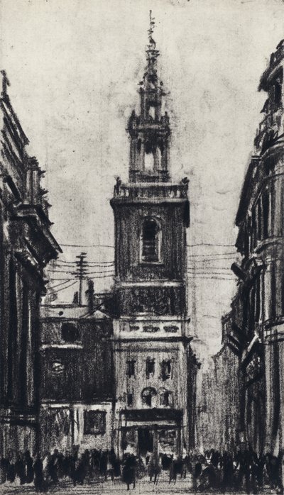 San Stefano, Walbrook da Joseph Pennell