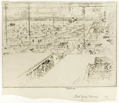 Macelli, Chicago da Joseph Pennell