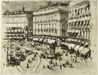 Giornata Estiva a Madrid da Joseph Pennell