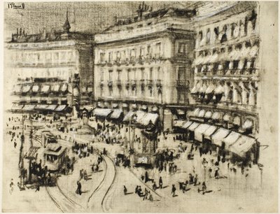 Giornata Estiva a Madrid da Joseph Pennell