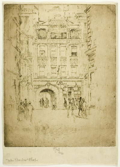 Il Barbiere da Joseph Pennell