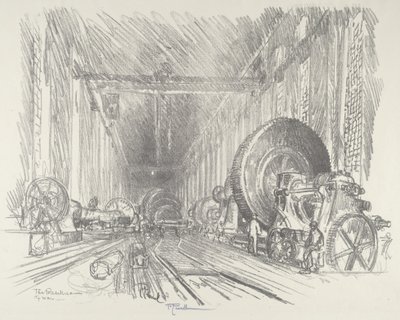 La Basilica della Guerra, 1916 da Joseph Pennell
