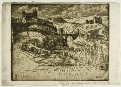 I Castelli, Toledo da Joseph Pennell