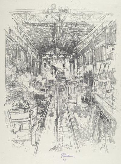 I calderoni, 1916 da Joseph Pennell