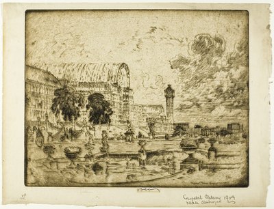 Il Crystal Palace da Joseph Pennell