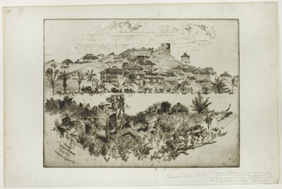 Il disastro di de Lesseps, Panama da Joseph Pennell