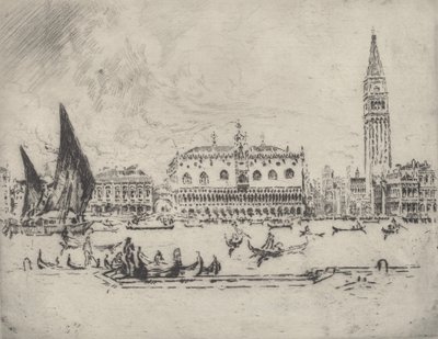 Palazzo Ducale da Joseph Pennell