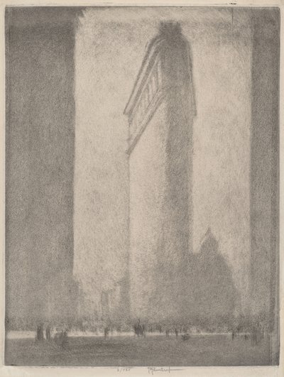 Il Flat Iron New York da Joseph Pennell