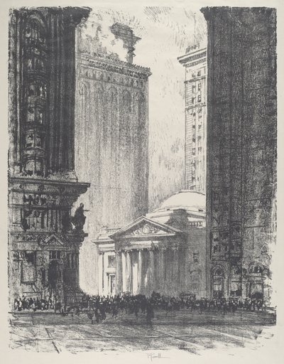La Girard Trust Company da Joseph Pennell