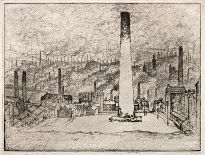 Il Grande Camino, Bradford da Joseph Pennell