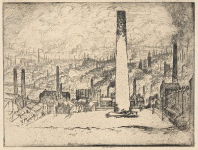 Il Grande Camino, Bradford da Joseph Pennell