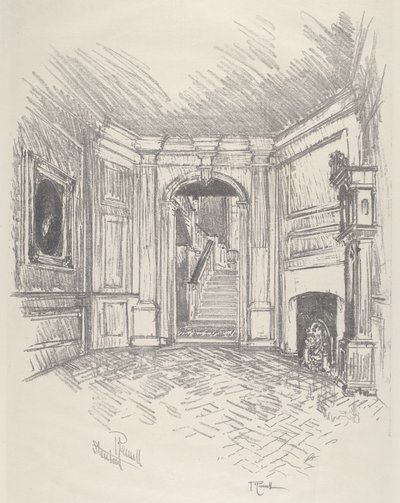 La sala, Stenton da Joseph Pennell