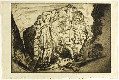 La Casa del Baa Laam da Joseph Pennell