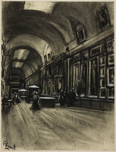 La Galleria Lunga, Prado da Joseph Pennell