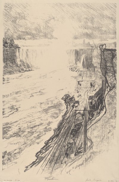 Il Mistero della Nebbia, 1910 da Joseph Pennell
