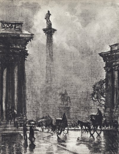La Colonna di Nelson da Joseph Pennell