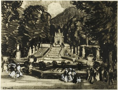 Il Parco, La Granja da Joseph Pennell