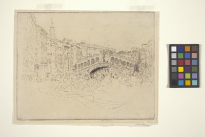 Il Rialto, Venezia da Joseph Pennell
