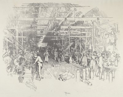 La Fabbrica di Conchiglie da Joseph Pennell