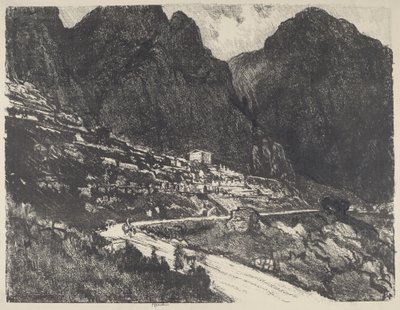 Le rocce lucenti, Delfi da Joseph Pennell