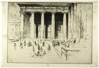 I gradini, British Museum da Joseph Pennell