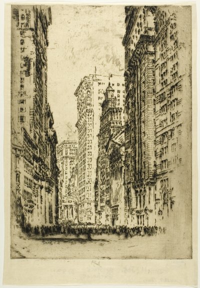 La Borsa da Joseph Pennell