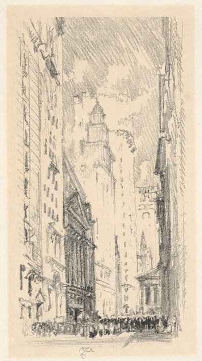 La Borsa da Joseph Pennell