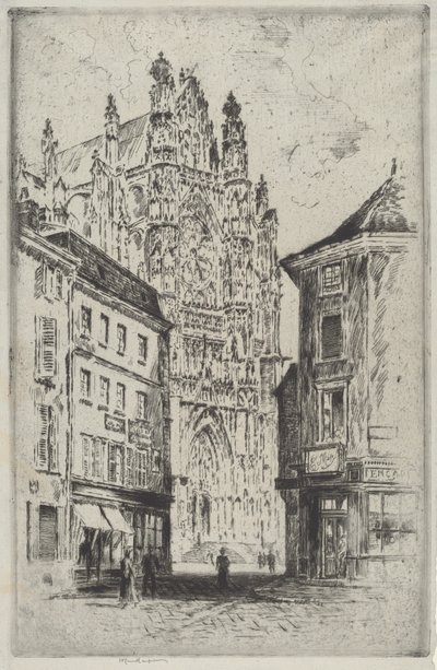 Il transetto, Beauvais da Joseph Pennell