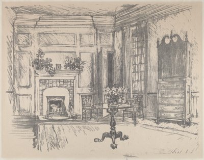 La stanza superiore, Stenton da Joseph Pennell