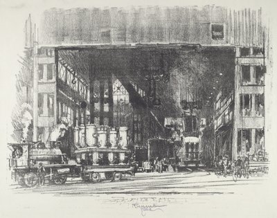 Le Urne, Colata di Grandi Conchiglie da Joseph Pennell