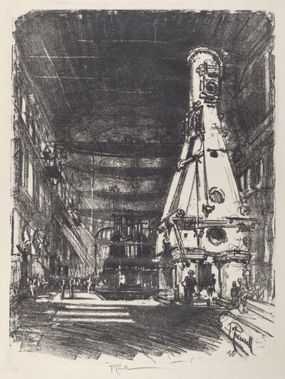 I Martelli Bianchi e Neri, 1917 da Joseph Pennell