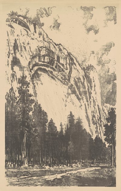 La valle di Yosemite da Joseph Pennell