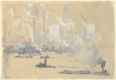 Rimorchiatori da Joseph Pennell