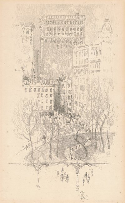 Union Square da Joseph Pennell